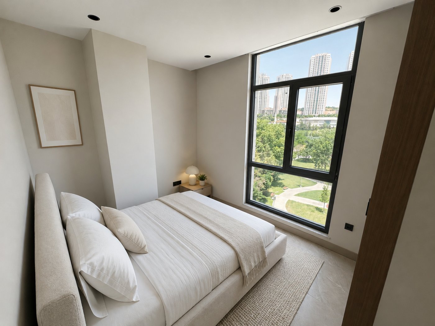 1+0 compact studio rental apartment near Haliç University
